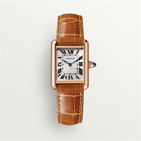 cartier tank watch second hand